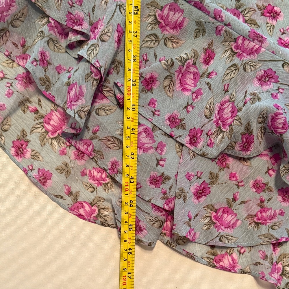 Astr Women's Pink Green One-Shoulder Asymmetrical Dress Size M - Picture 12 of 16
